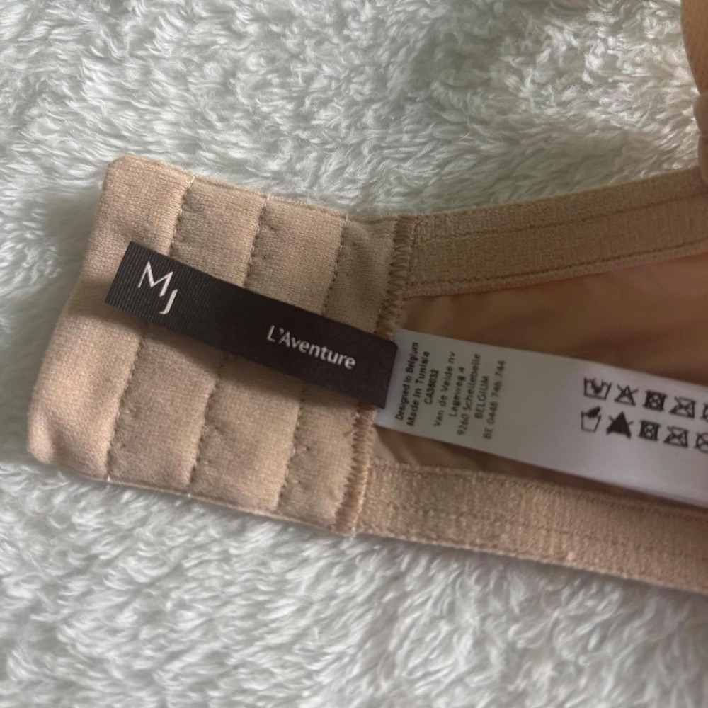 Women's 34D MARIE JO Tom Balcony Multi-Way Strapless Underwire Bra Caffé Latte - Picture 7 of 8